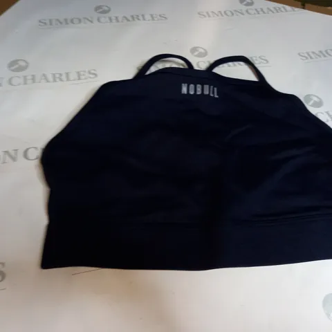 NOBULL NAVY BLUE SPORTS BRA SIZE M