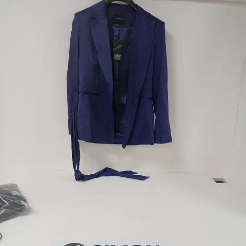 KALEIDOSCOPE WOMEN'S SATIN BLAZER β BLUE, UK 10