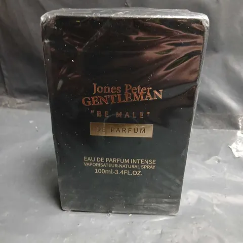 BOXED AND SEALED JONES PETER GENTLEMAN 'BE MALE' BE PARFUM EAU DE PARFUM INTENSE 100ML