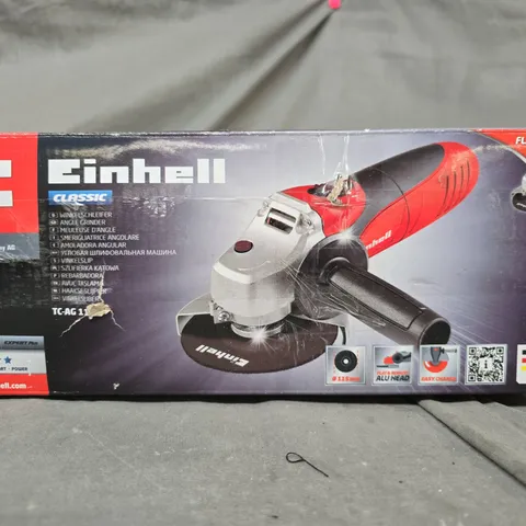 BOXED EINHELL CLASSIC ANGLE GRINDER
