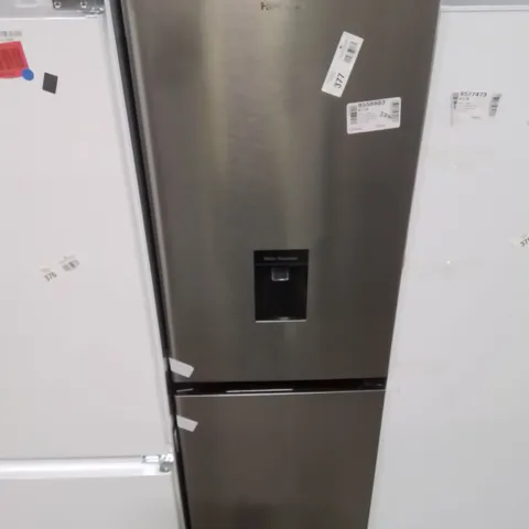 HISENSE RB327N4WCE 55CM FREESTANDING 50/50 FRIDGE FREEZER - 251 LITRE CAPACITY - TOTAL NO FROST - NON-PLUMBED WATER DISPENSER - SILVER