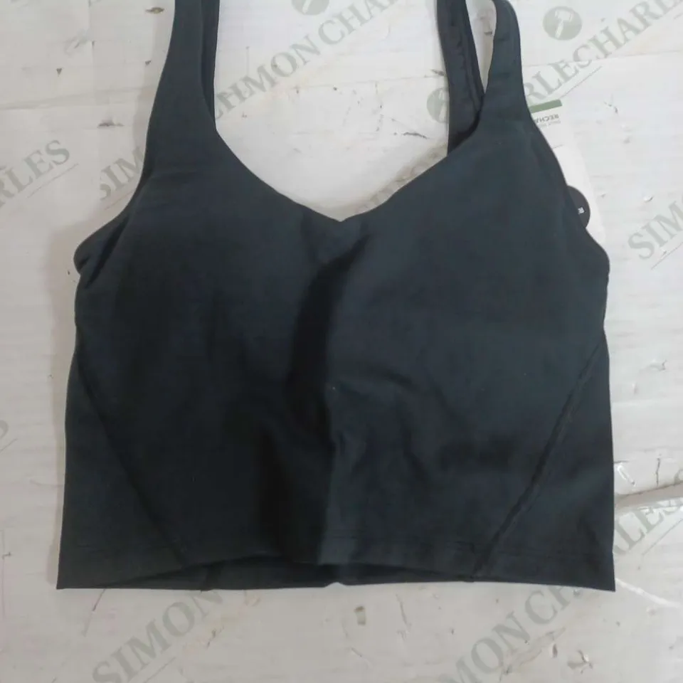 GILLY HICKS BLACK SPORTS BRA - SMALL