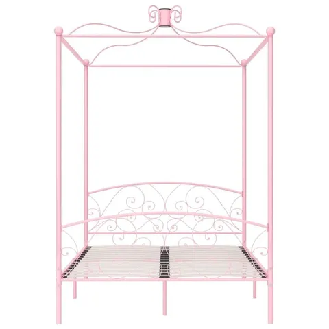 BOXED ROCKY CANOPY BED - PINK (1 BOX)