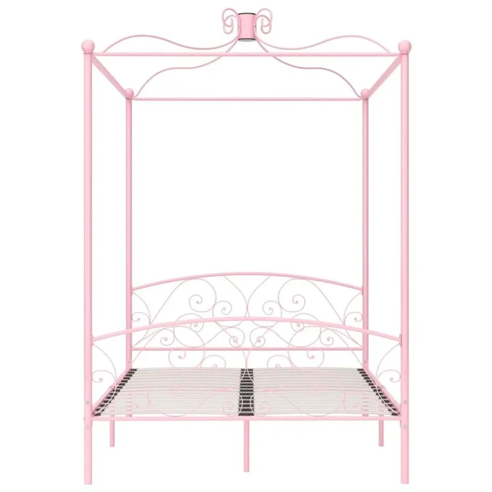 BOXED ROCKY CANOPY BED - PINK (1 BOX)