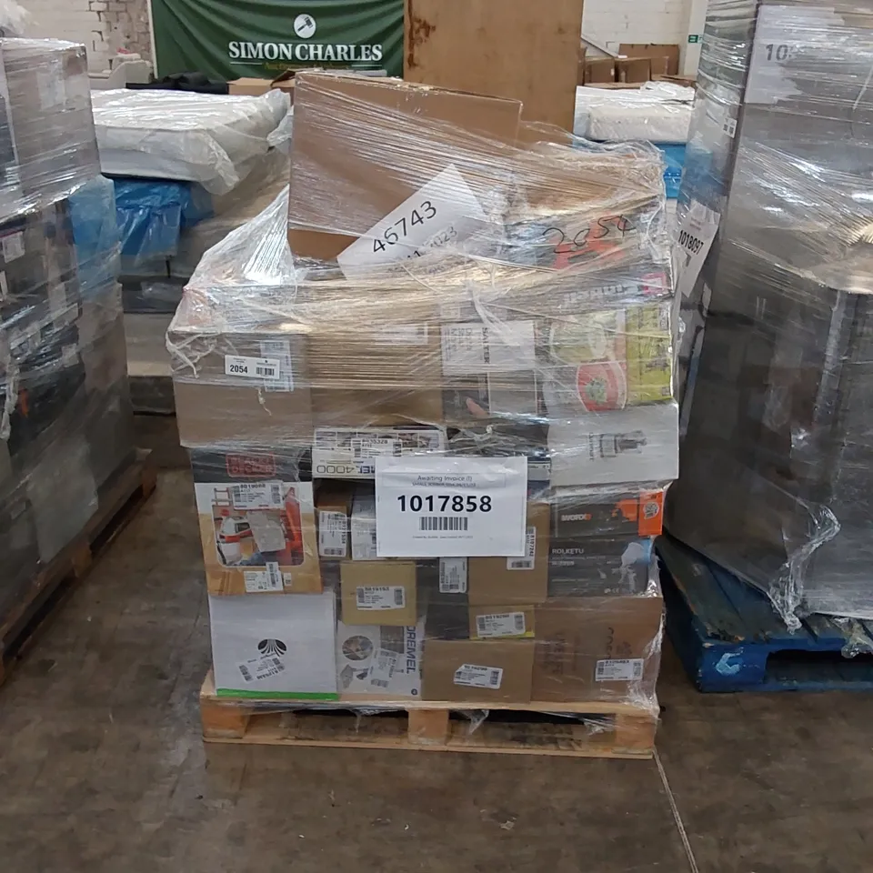 PALLET OF APPROXIMATELY 112 ASSORTED HOUSEHOLD & ELECTRICAL PRODUCTS TO INCLUDE