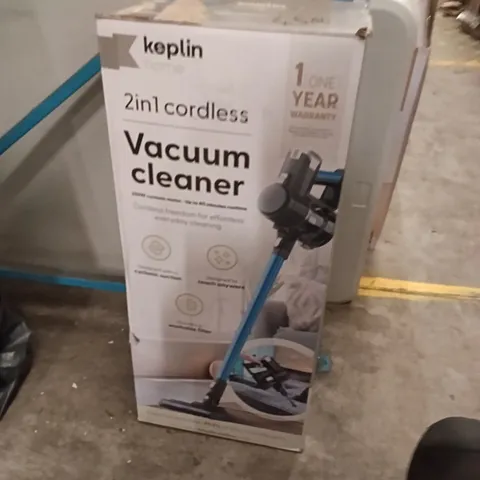 BOXED KEPLIN HOME 2 IN 1 CORDLESS VACUUM CLEANER