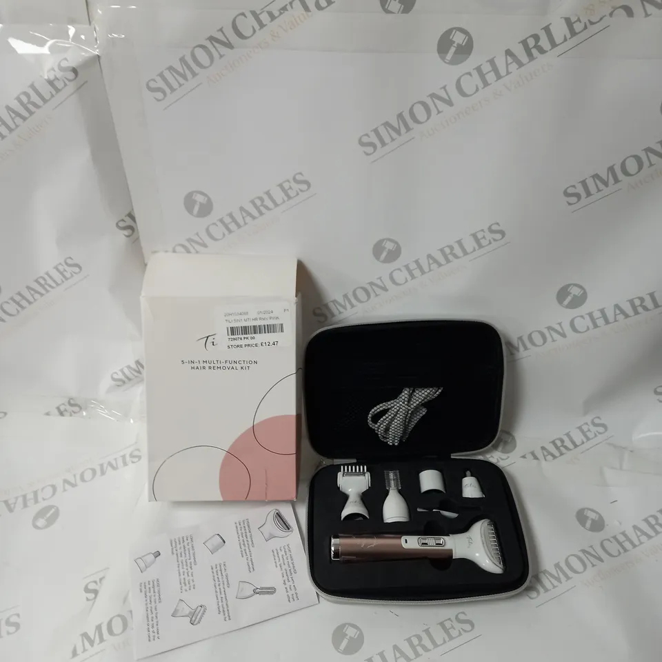 BOXED TILI 5 IN 1 MULTI FUNCTIONAL HAIR REMOVAL KIT 