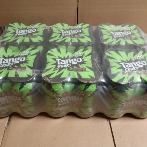 24 X TANGO SOURS WATERMELON SUGAR FREE DRINKS - 330ML