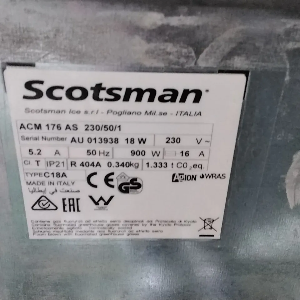 SCOTSMAN AC176 ICE MACHINE 