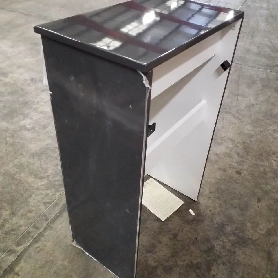 BOXED BRAND NEW VELDEAU C6 WC UNIT IN ANTHRACITE GLOSS - 500×310×826MM