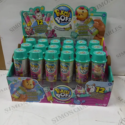 BOX OF 24 PIKMI POPS SURPRISE PUSHMI UPS SCENTED PLUSH WITH CONFETTI FUN