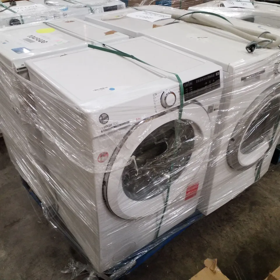 PALLET OF APPROXIMATELY 4 UNPROCESSED RAW RETURN WHITE GOODS TO INCLUDE;