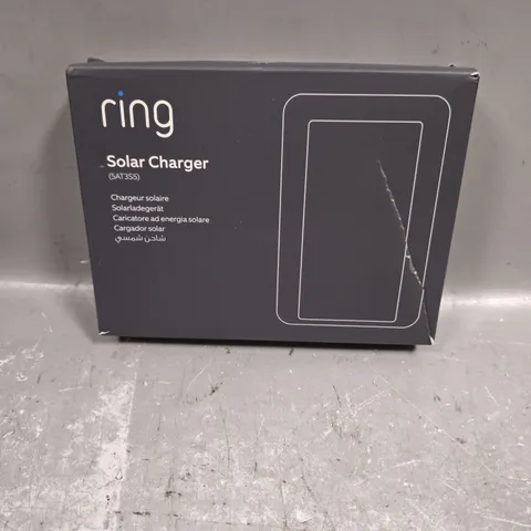 BOXED RING SOLAR CHARGER 