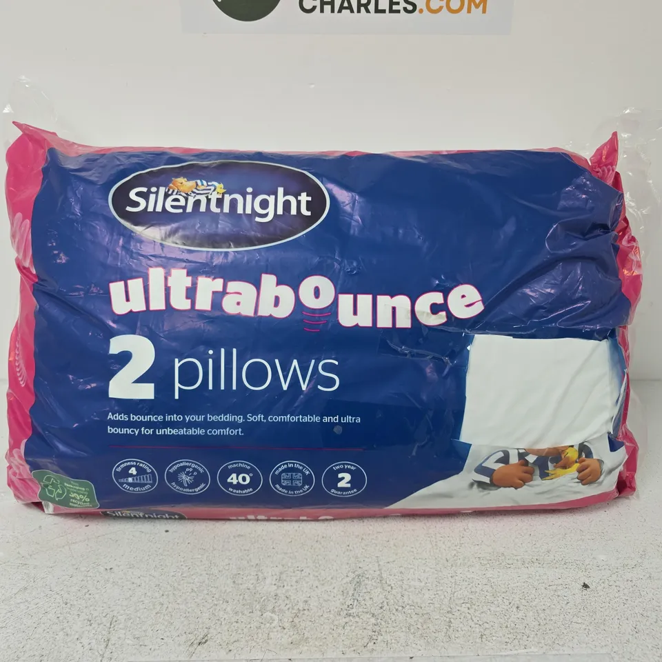 SILENTNIGHT ULTRABOUNCE 2 PILLOWS 