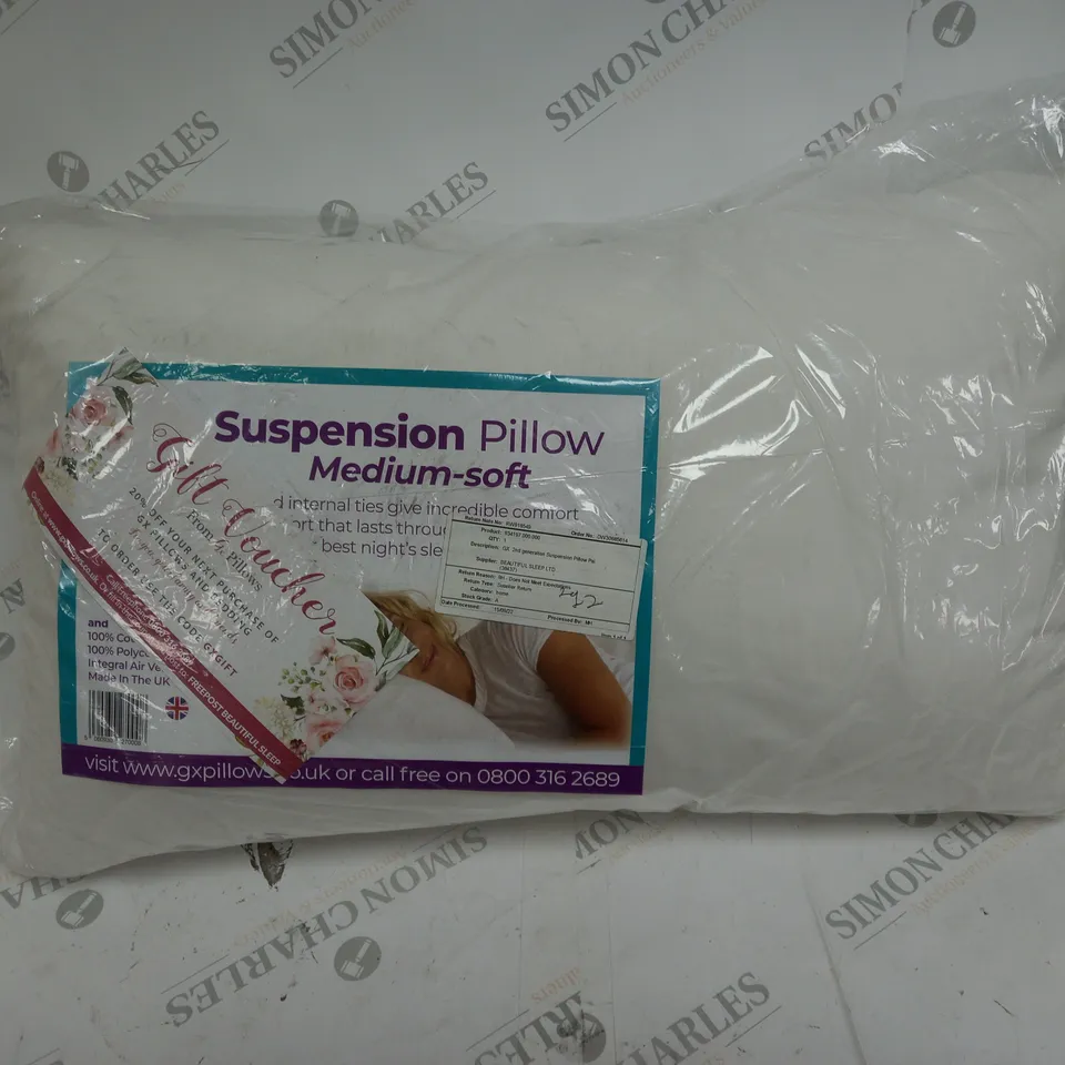 GX 2ND GENERATION SUSPENSION PILLOW - MEDIUM SOFT
