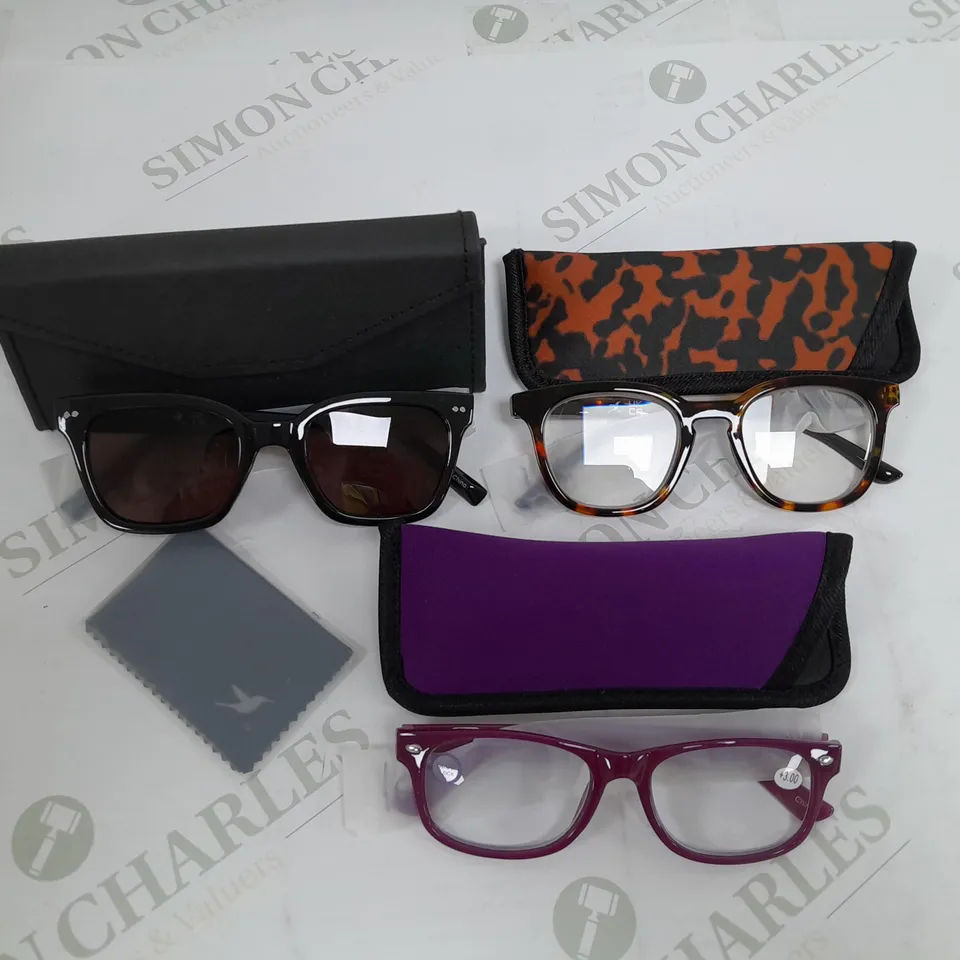 HUMMINGBIRD SUNGLASSE AND READING GLASSES 3.0