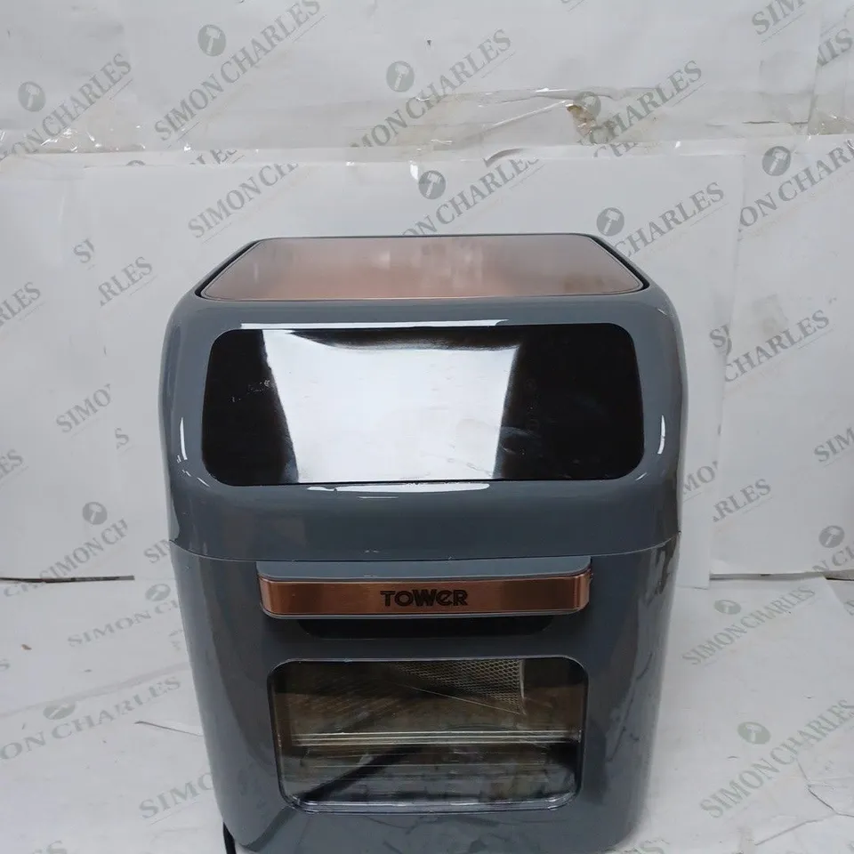 BOXED TOWER VORTEX T17064 AIR FRYER OVEN 12L - ROSE GOLD/GREY