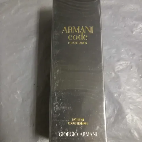 BOXED AND SEALED ARMANI CODE PROFUMO PARFUM POUR HOMME GIORGIO ARMANI 110ML