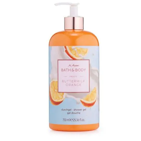 M.ASAM BUTTERMILK ORANGE BATH AND BODY 750ML