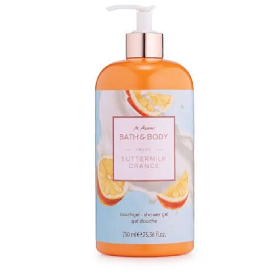 M.ASAM BUTTERMILK ORANGE BATH AND BODY 750ML