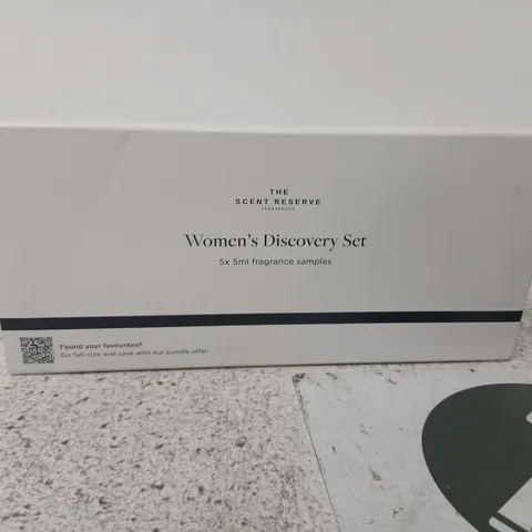 THE SCENT RESERVE WOMEN'S DISCOVERY SET – 5×5ML FRAGRANCE SAMPLES (BOXED)