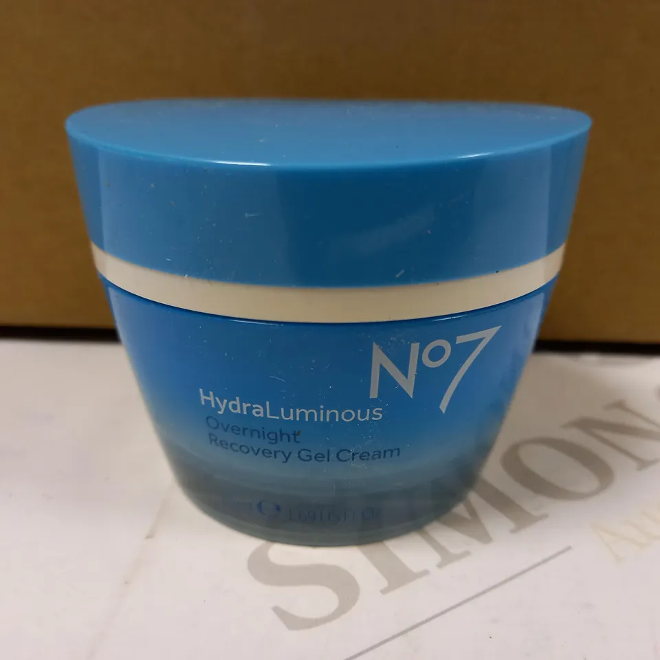 NO.7 HYDRA LUMINOUS OVERNIGHT RECOVERY GEL CREAM - 50ML