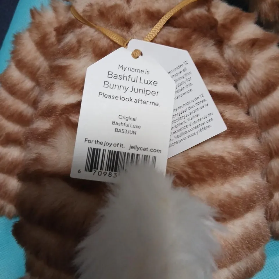 JELLYCAT BASHFUL LUXE BUNNY JUNIPER PLUSH TOY - JELLYCAT LONDON