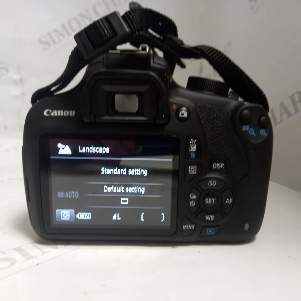 CANON EOS 1200D CAMERA WITH CANON EF 75-300MM 1:4-5.6 ZOOM LENS + CANON EF-S 18-55MM 1:3.5-5.6 ZOOM LENS