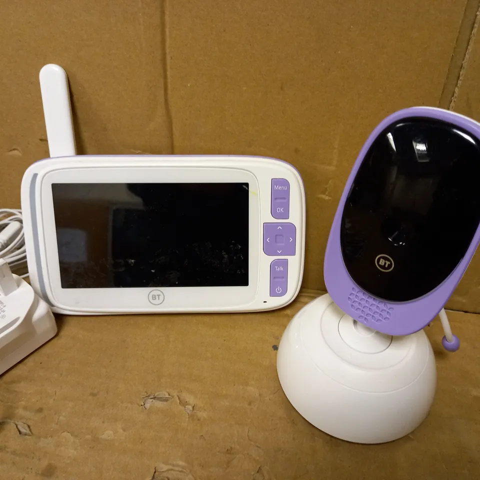 BT BABY MONITOR WITH 5 INCH COLOUR SCREEN