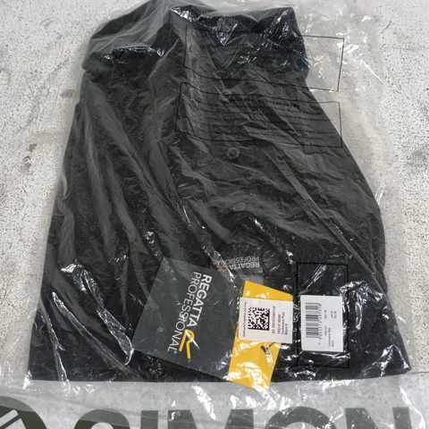 REGATTA COOLWEAVE POLO SHIRT, BLACK - UK SIZE XXXL