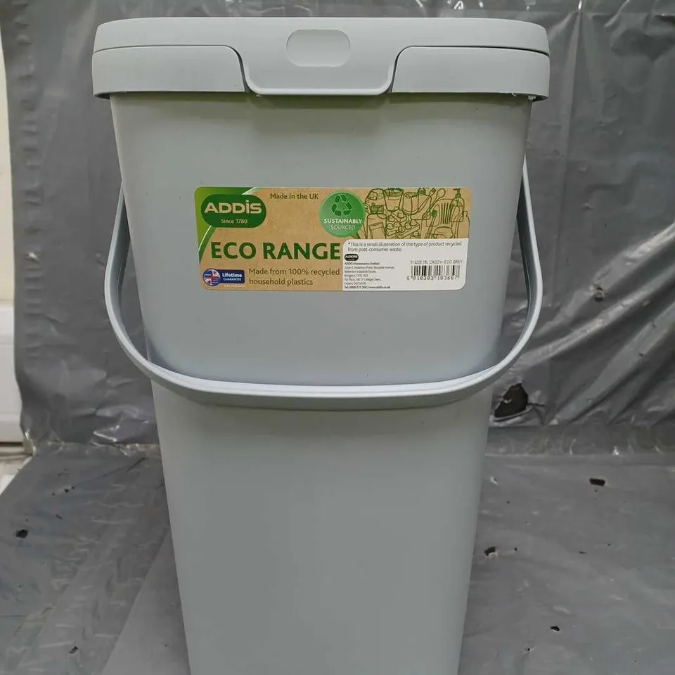 ADDIS 18-LITRE RECYCLING WASTE UTILITY CADDY BIN