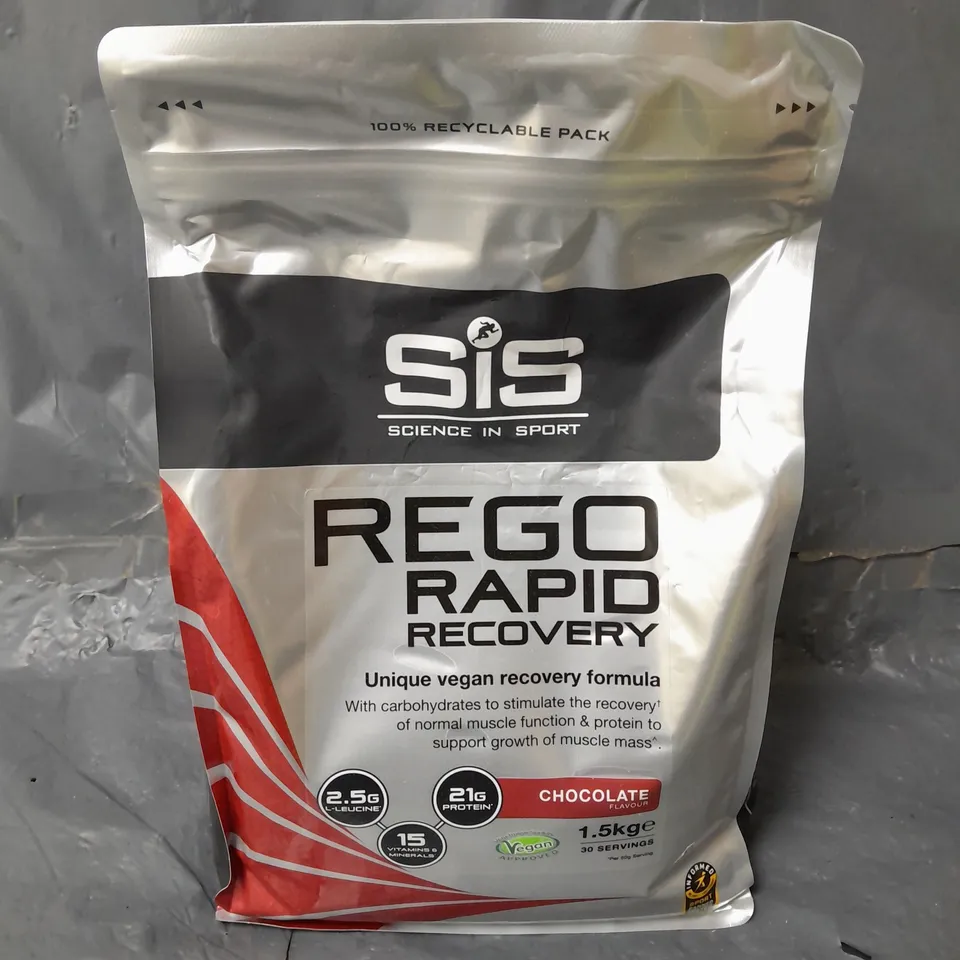 SCIENCE IN SPORT REGO RAPID RECOVERY CHOCOLATE  FLAVOUR (1.5kg)