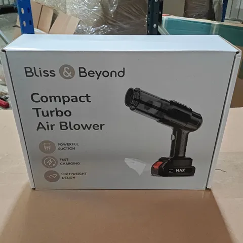 BLISS & BEYOND COMPACT TURBO AIR BLOWER