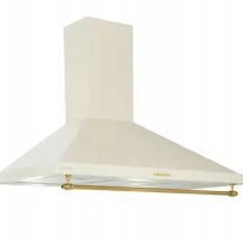 BOXED KLARSTEIN COOKER HOOD 90 CM KITCHEN EXTRACTOR CHIMNEY HOOD STAINLESS STEEL 610 M³/H CREAM
