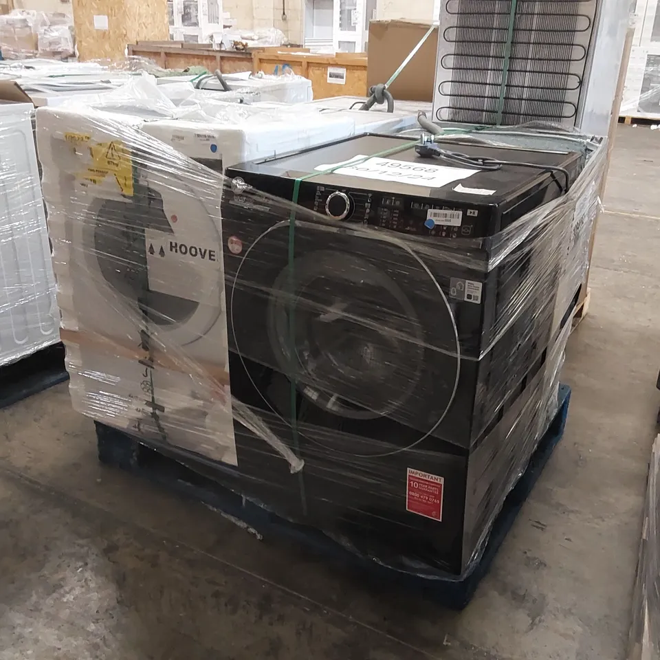 PALLET OF APPROXIMATELY 4 UNPROCESSED RAW RETURN WHITE GOODS TO INCLUDE;