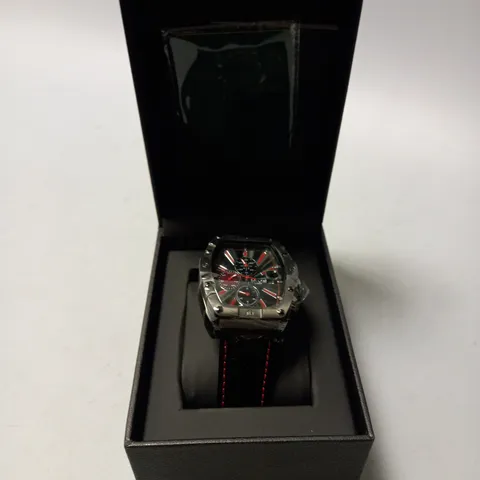 BOXED GAMAGES GALACTIC BLACK WATCH