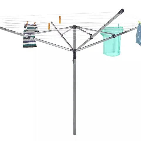 BOXED HOME TELESCOPIC 50m 4 ARMS ROTARY AIRER (1 BOX)