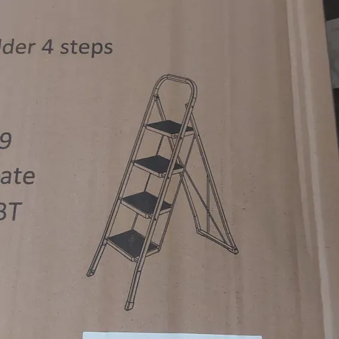 BOXED 4-STEPS STEP LADDER