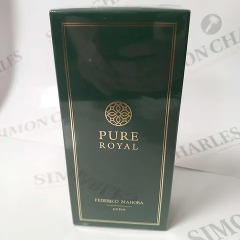 BOXED AND SEALED FEDERICO MAHORA PURE ROYAL PARFUM 50ML