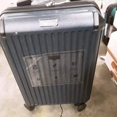 UNBOXED KEPLIN LUGG SMALL SIZE TRAVEL LUGGAGE WITH WHEELS SECURE LOCK SYSTEM BLUE COLOUR 