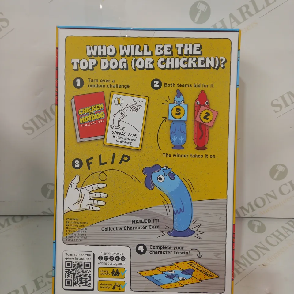 CHICKEN VS HOTDOG FAMILY ACTION GAME