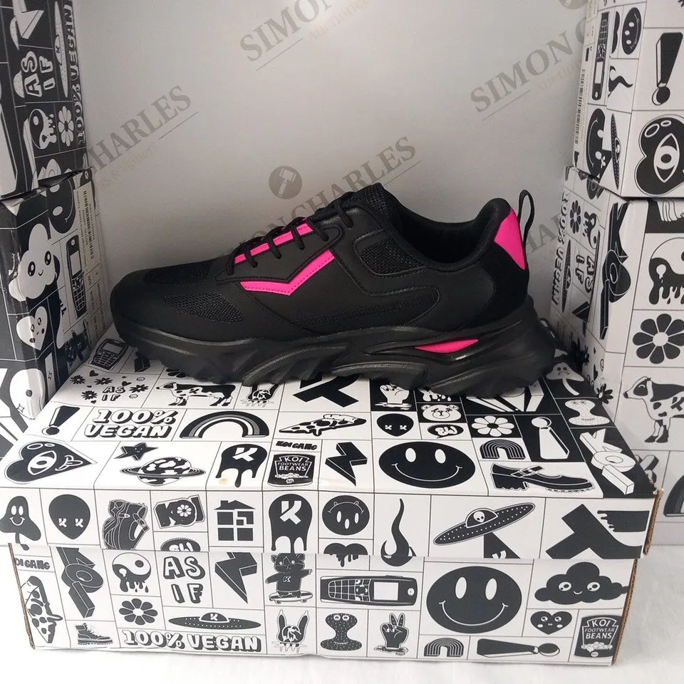 BRAND NEW BOXED PAIR OF KOI ECSTACY RAVE CULTURE MEN'S TRAINERS SIZE 12