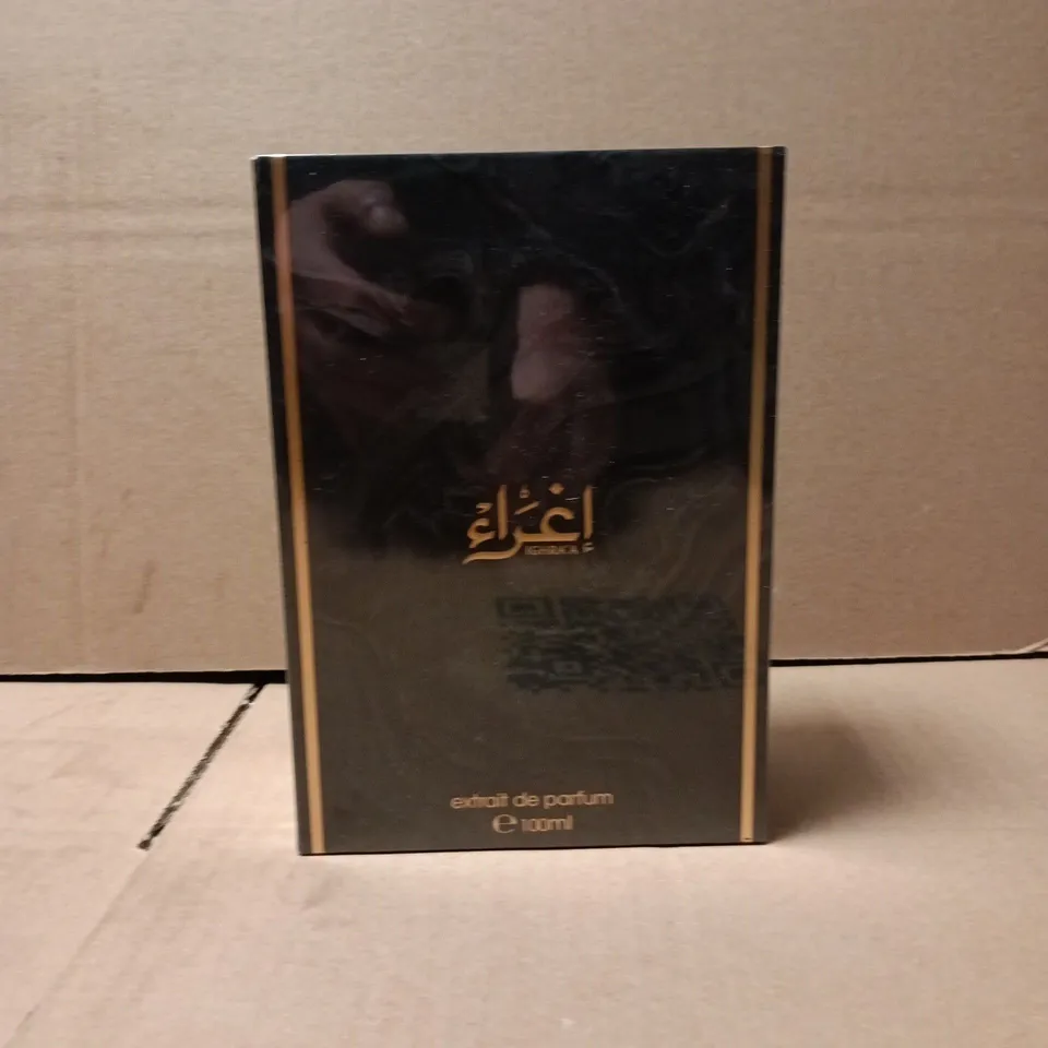 BOXED AND SEALED IGHRA'A 100ML EXTRAIT DE PARFUM 