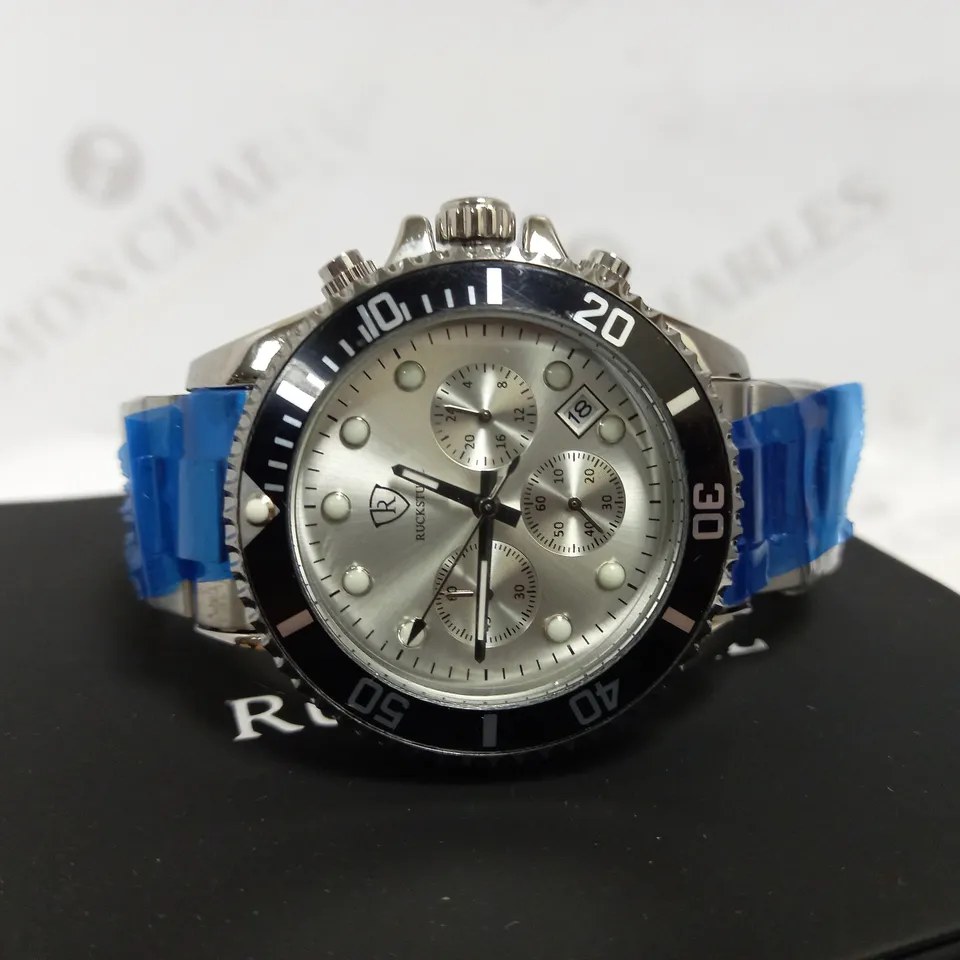 RUCKSTUHL CHRONOGRAPH STYLE BRACELET STRAP WRISTWATCH