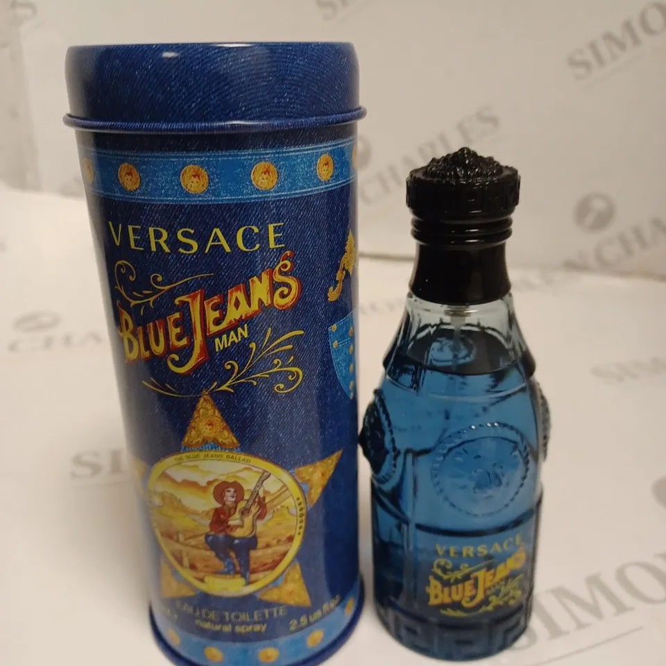 VERSACE BLUE JEANS EAU DE TOILETTE SPRAY 75ML