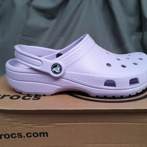 BOXED CROCS CLASSIC IN LILAC - UK M6/W7