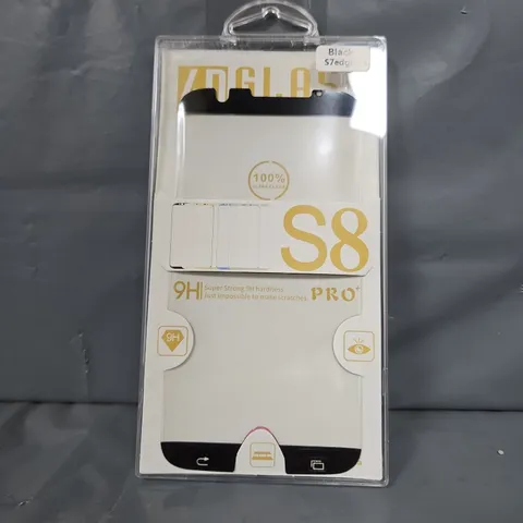 BOX OF APPROXIMATELY 40 4D GLASSES SCREEN PROTECTOR FOR BLACK S7 EDGE 
