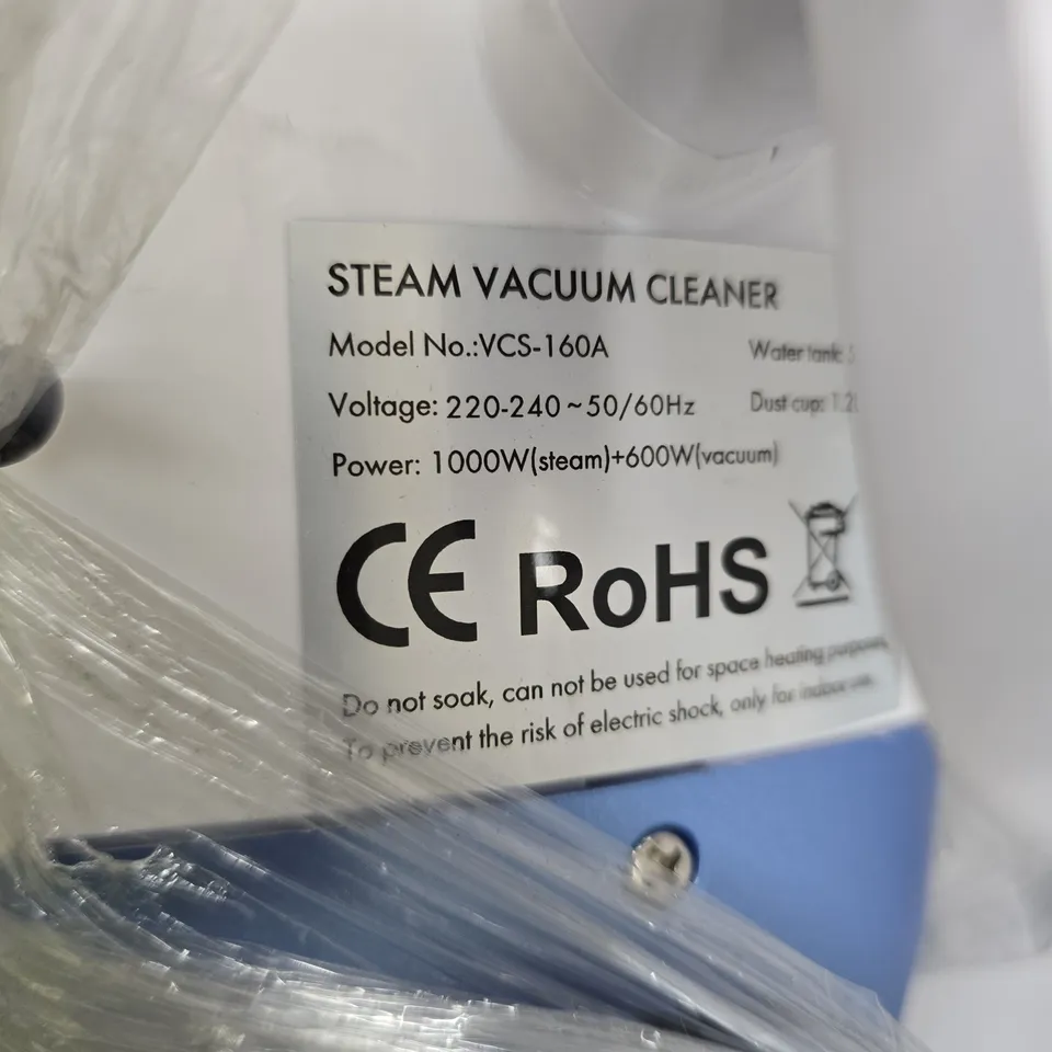 STEAM VACUUM CLEANER – MODEL VCS-160A