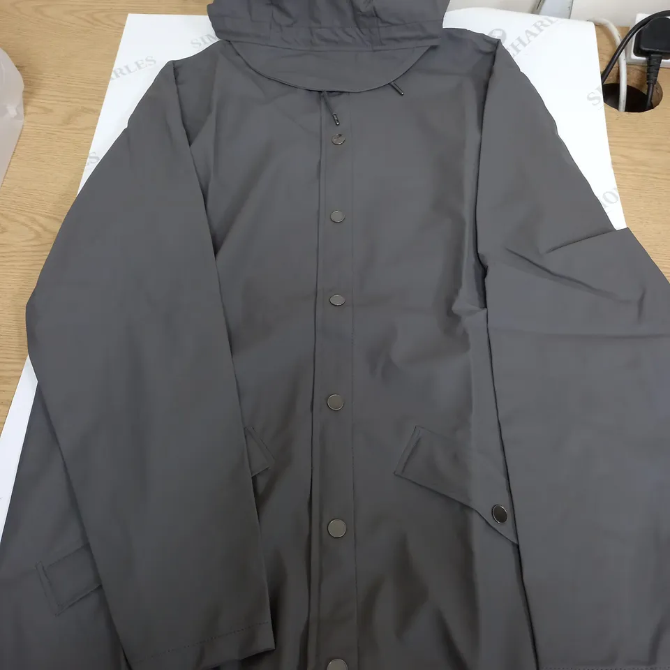 RAINS JACKET W3 GREY SIZE M
