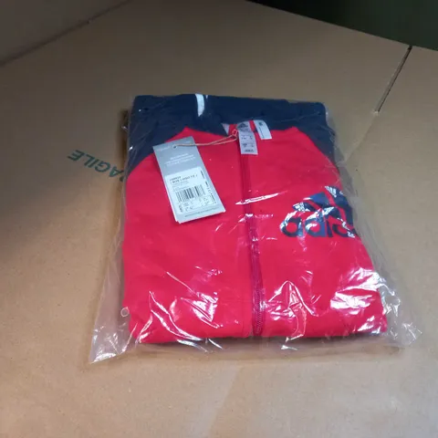 PACKAGED ADIDAS RED/NAVY TRACKSUIT - AGE 2/3YRS